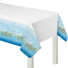 Tablecover Plastic Oh Baby Boy
